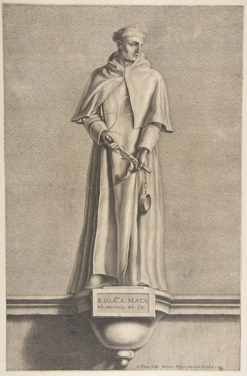 Den salige Johannes Mata.n.d. af Nicolas Pitau
