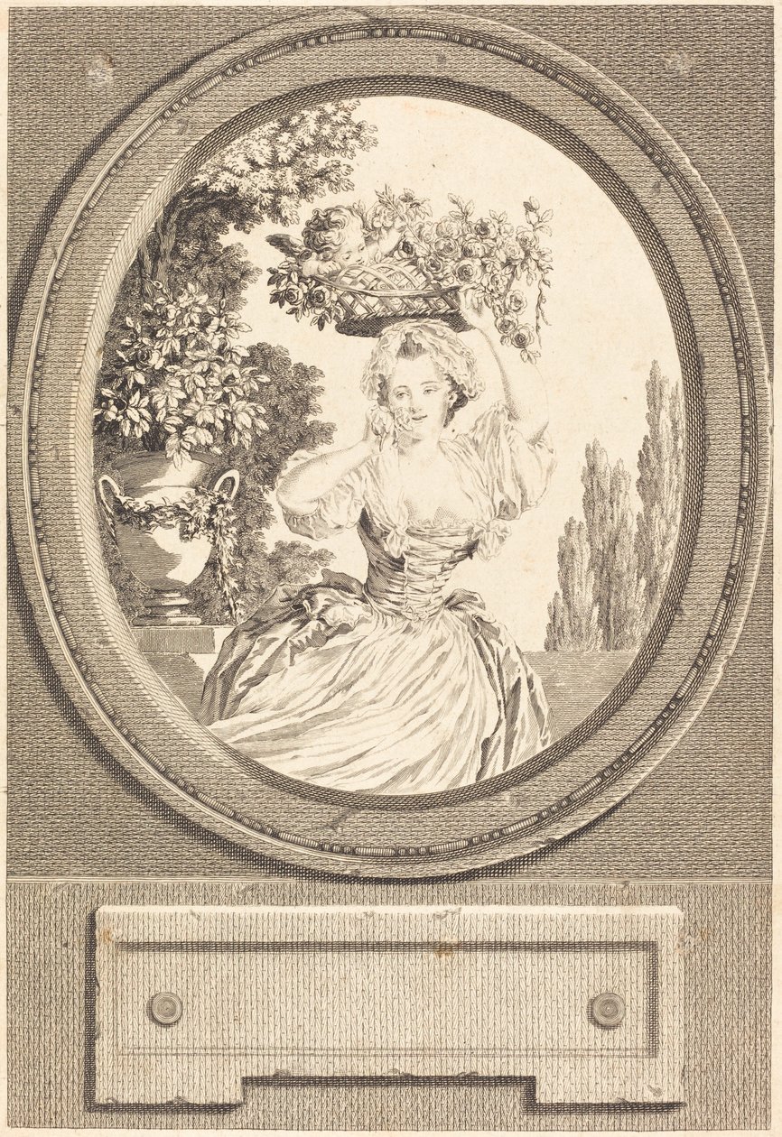 Marton af Nicolas Ponce after Pierre Antoine Baudouin