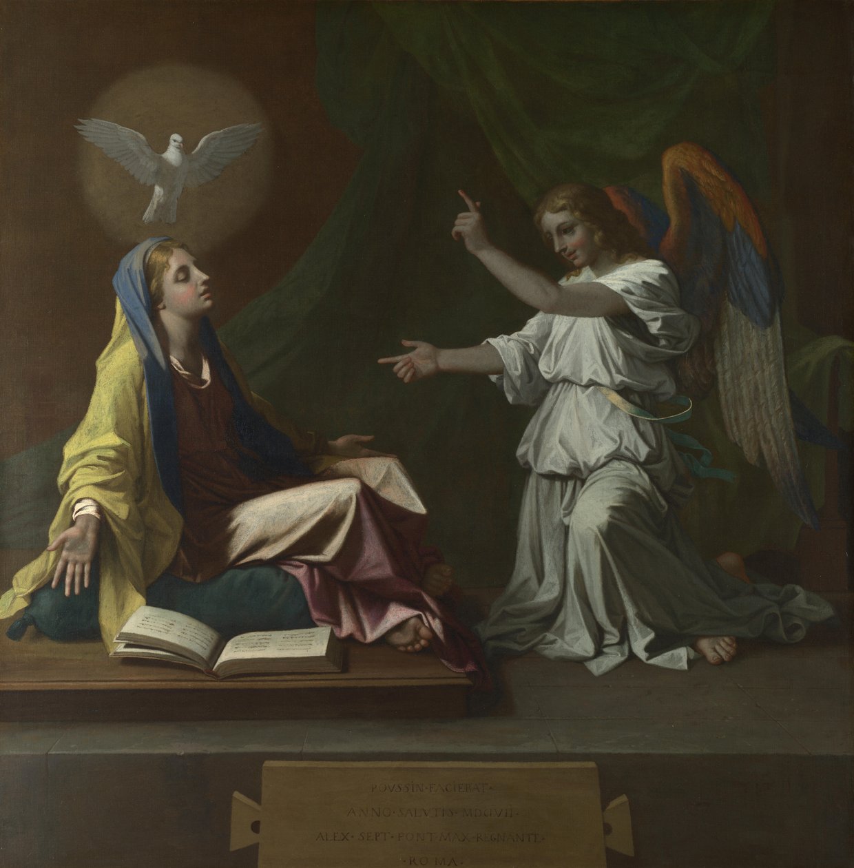 Bebudelsen, 1657 af Nicolas Poussin