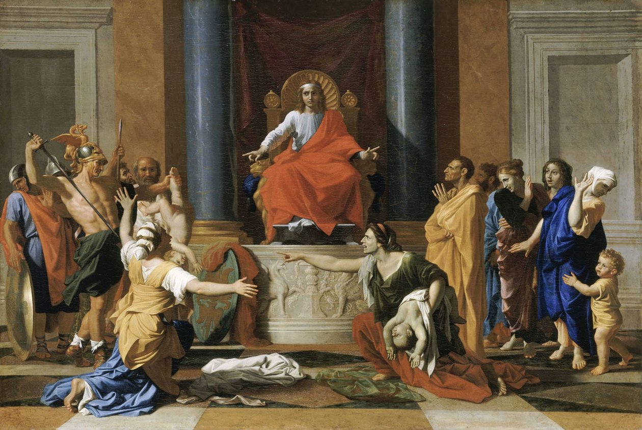 Salomons dom af Nicolas Poussin