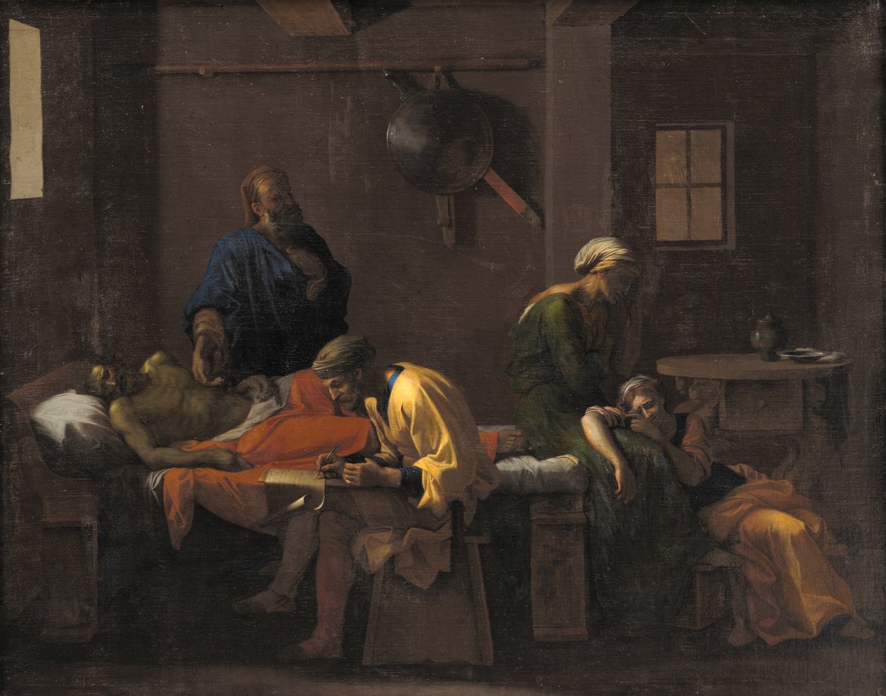 Eudamidas Testamente af Nicolas Poussin