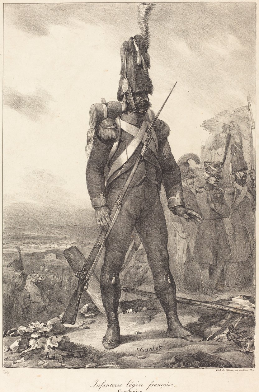 Fransk Let Infanteri, Rifleman af Nicolas Toussaint Charlet