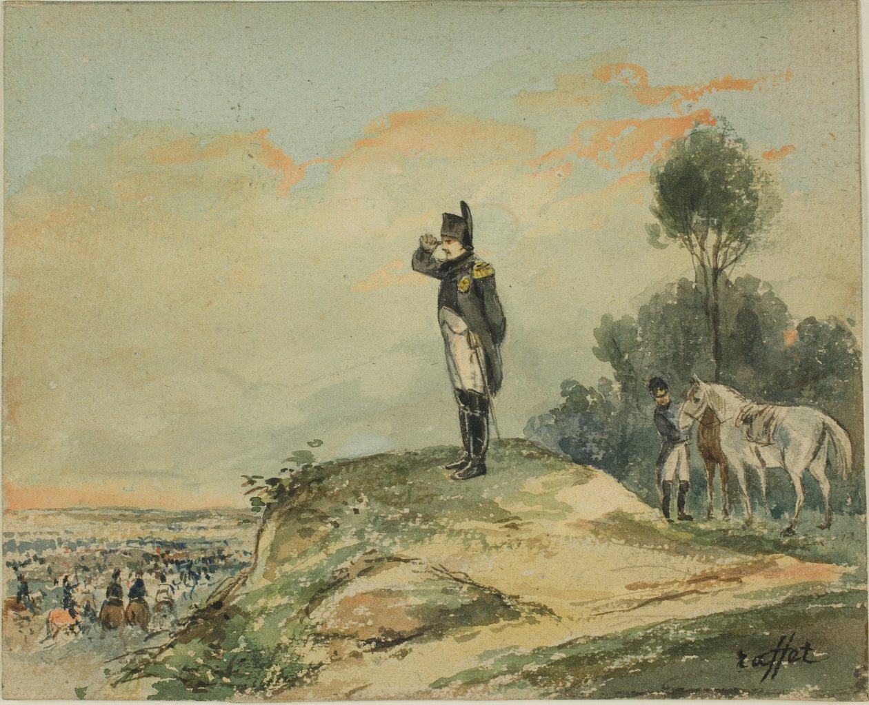 Napoleon af Nicolas Toussaint Charlet