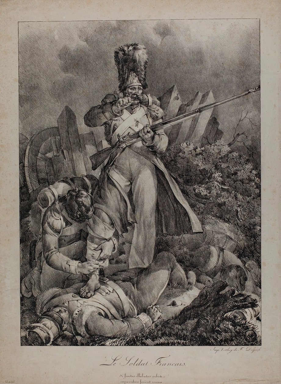 Den franske soldat af Nicolas Toussaint Charlet