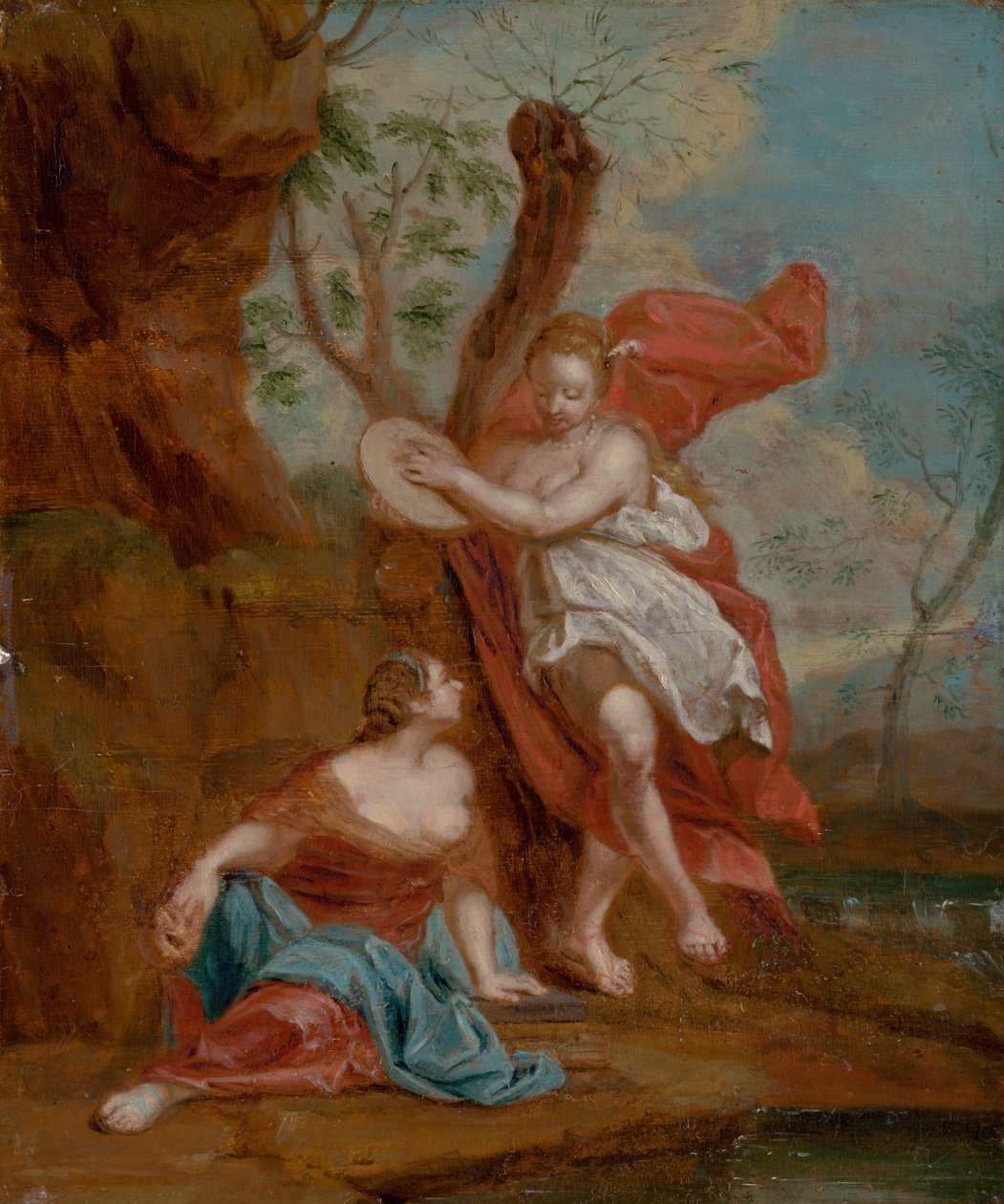 Thalia og Terpsichore, 1719. af Nicolas Vleughels