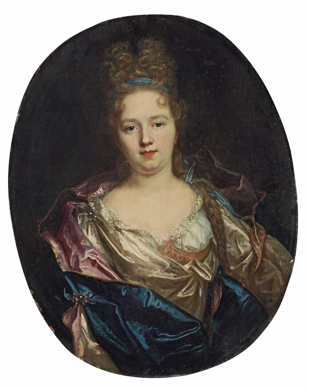 Portræt af en dame af Nicolas de Largillière