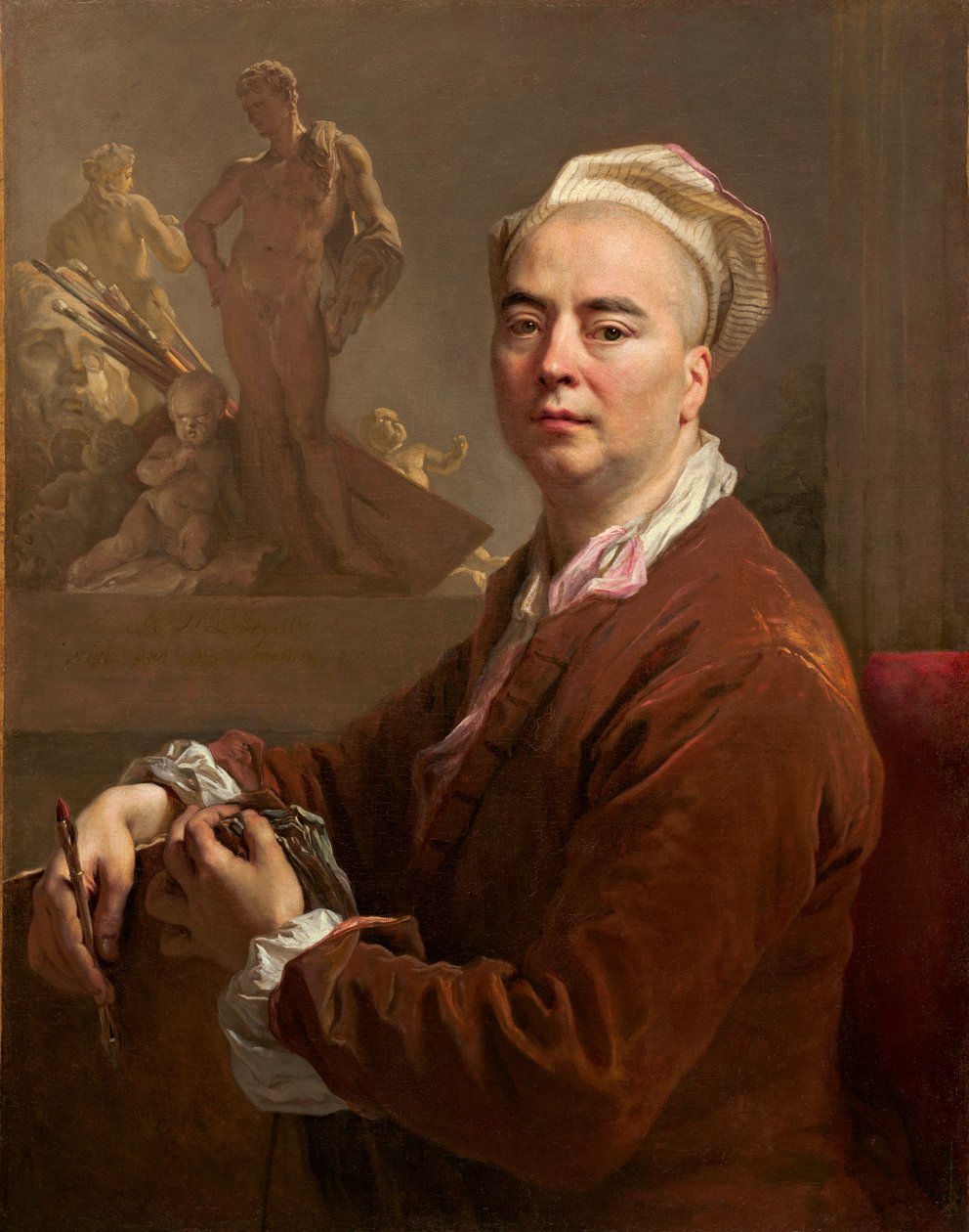 Selvportræt af Nicolas de Largillière