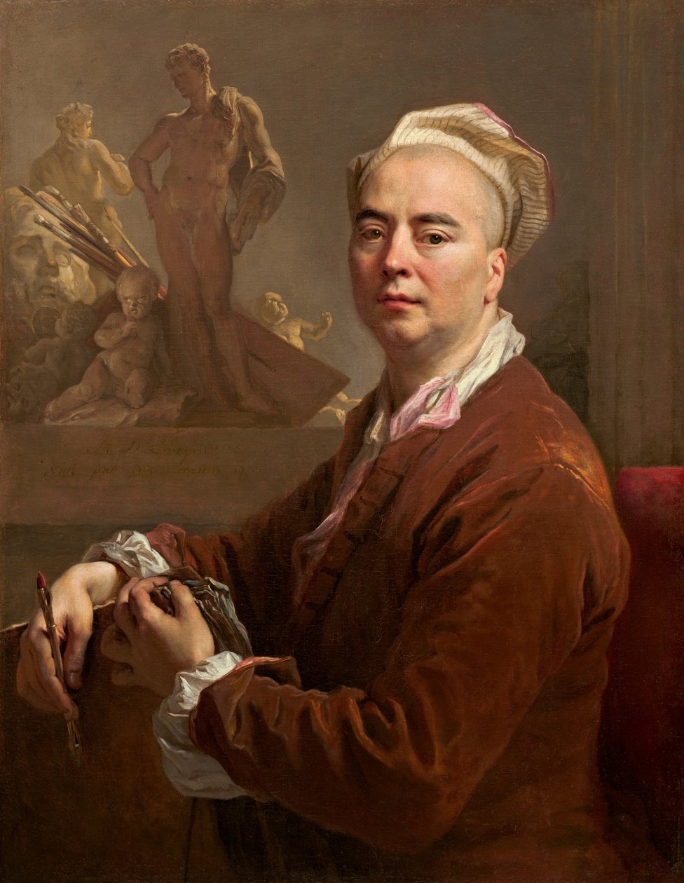 Selvportræt, 1707. af Nicolas de Largillière