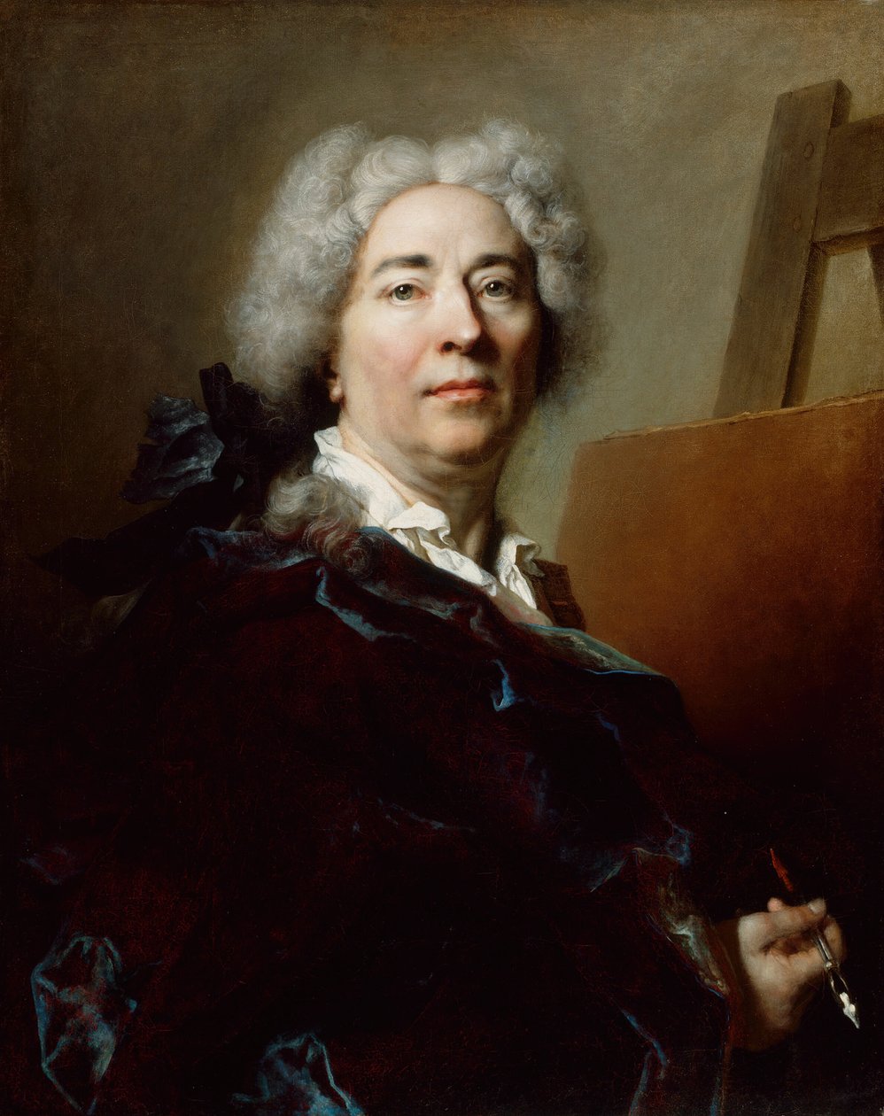 Selvportræt, ca. 1725. af Nicolas de Largillière