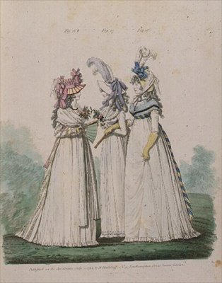 Morgenkjoler, figner. 16 af Nicolaus von Heideloff