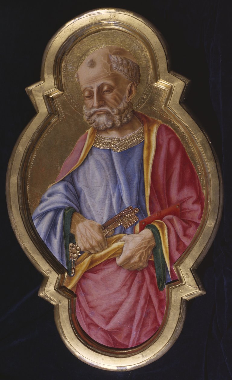 Sankt Peter, ca. 1480-85 af Nicolo di Maestro Antonio dAncona