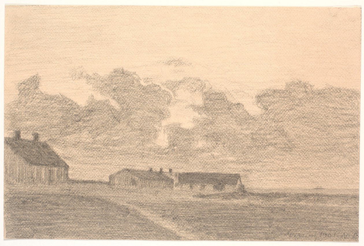 Den gamle gæstgivergård i Ferring af Niels Jakob Jakobsen Bjerre