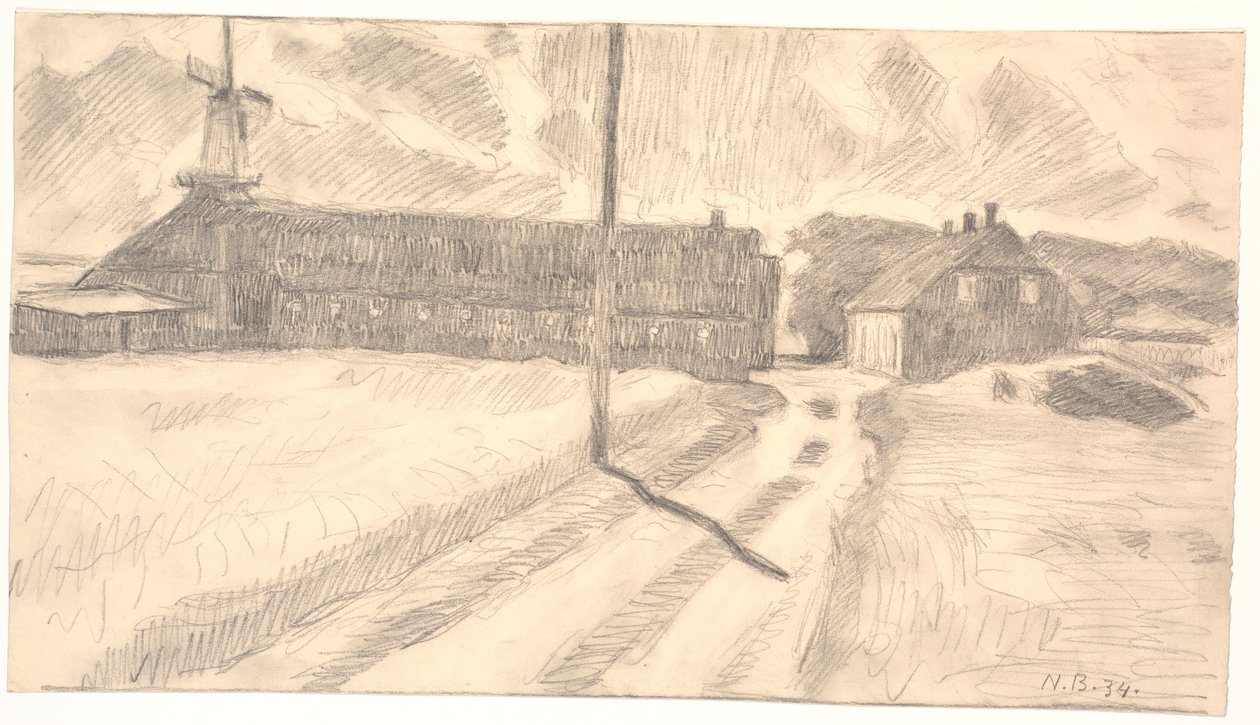 Gaarden Vester Paabjerg af Niels Jakob Jakobsen Bjerre