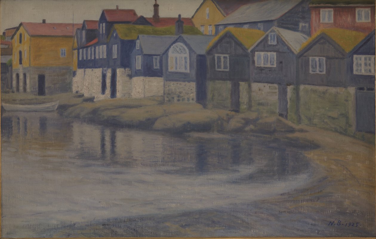Gamle huse i Thorshavn af Niels Jakob Jakobsen Bjerre