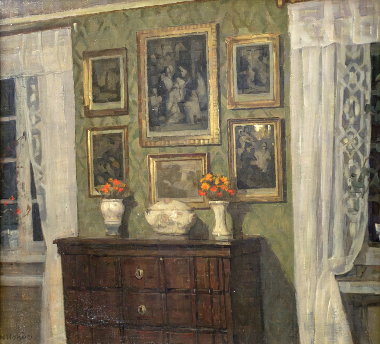 Et interiør af Niels Holsoe