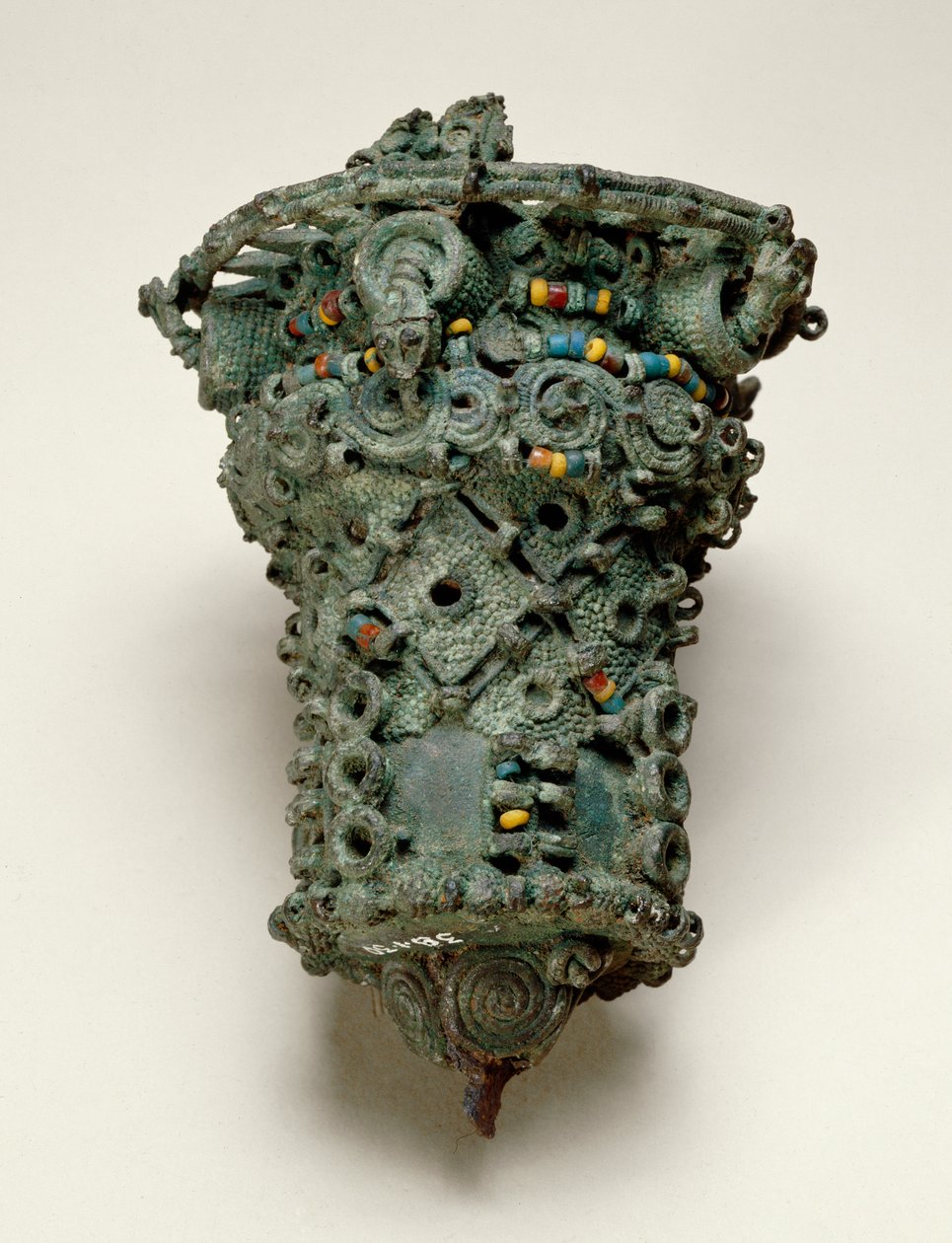 Stabshoved, Igbo-Ukwu, 9. - 10. århundrede (blybronze) af Nigerian