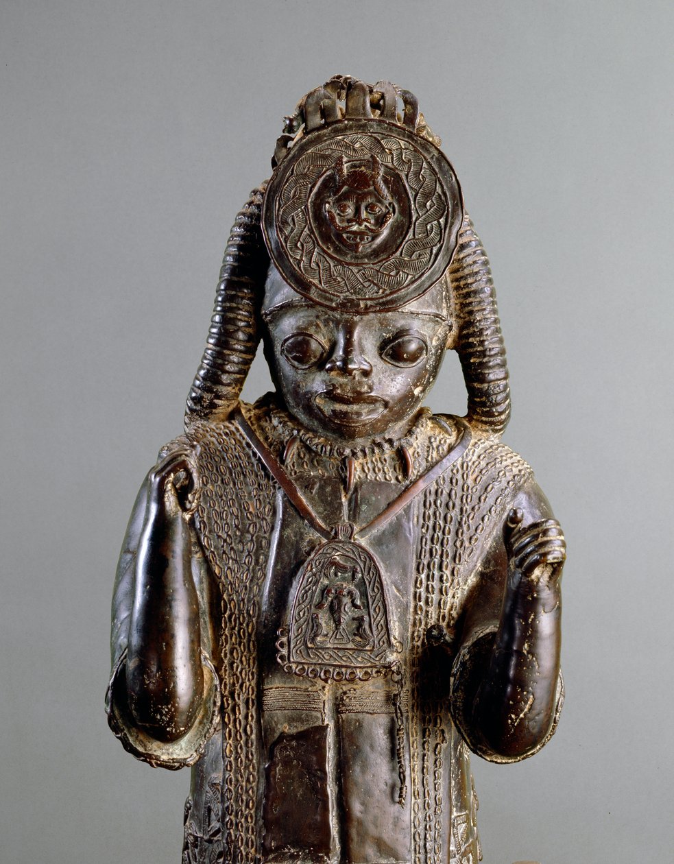 Warrior, Tsoede, 14. - 15. århundrede (tinbronze) af Nigerian