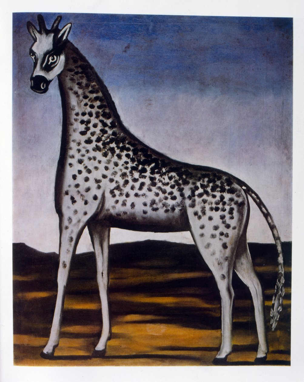Giraffe af Niko Pirosmani