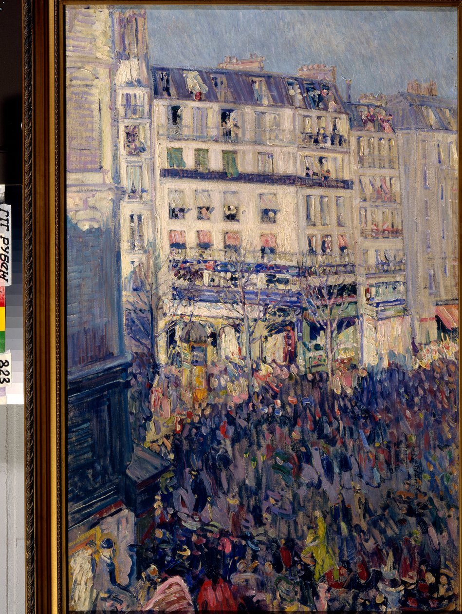 Mardi Gras i Paris af Nikolai Alexandrovich Tarkhoff
