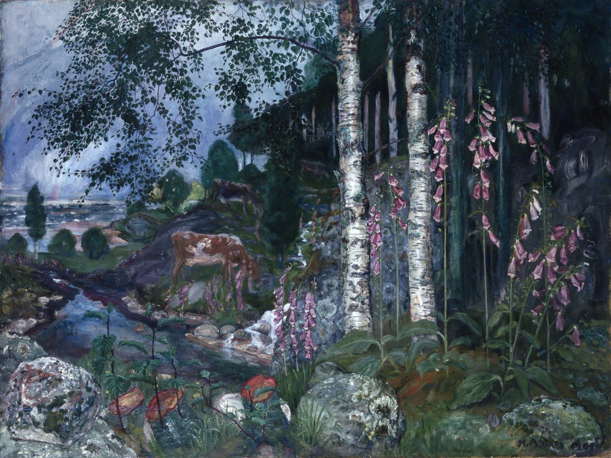 Rævehandsker af Nikolai Astrup