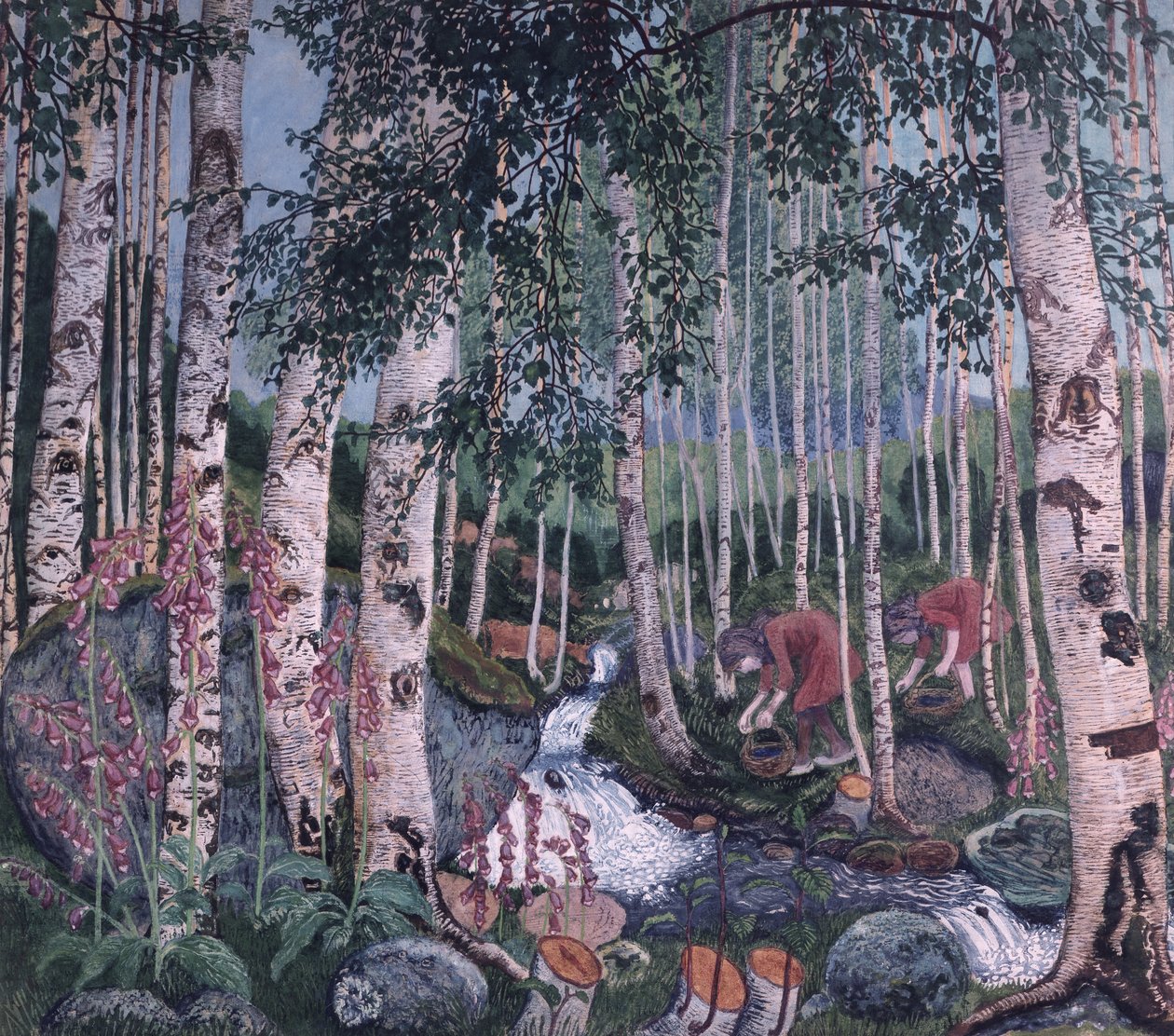 Rævehandsker af Nikolai Astrup