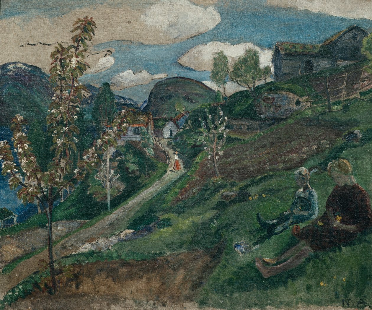 Hjem af Nikolai Astrup