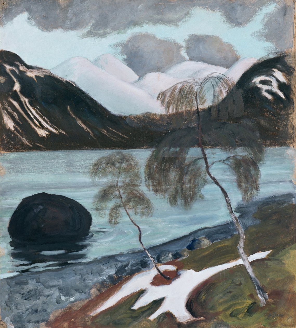 Jølster sø af Nikolai Astrup