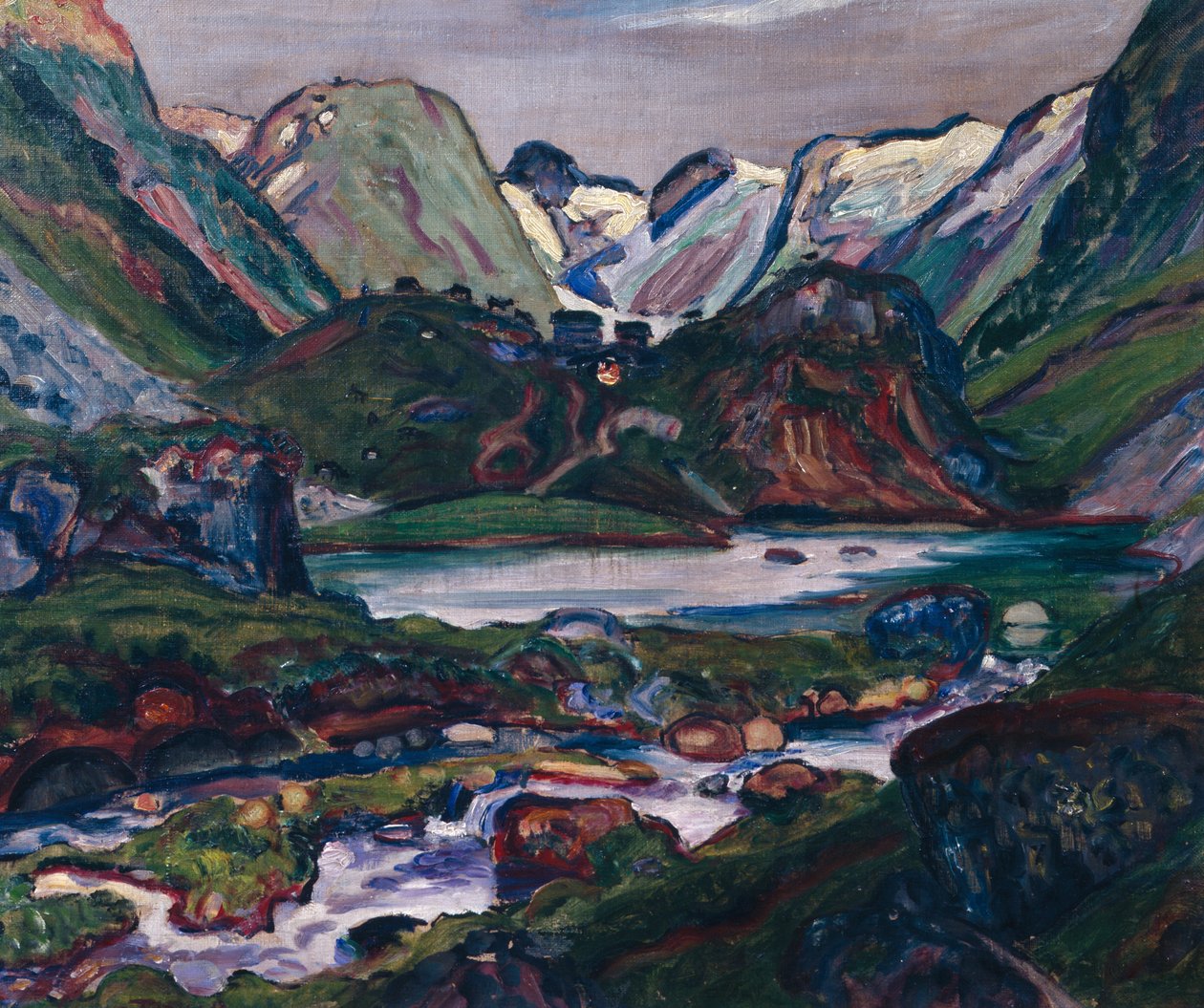 Mirages (maalaus) af Nikolai Astrup