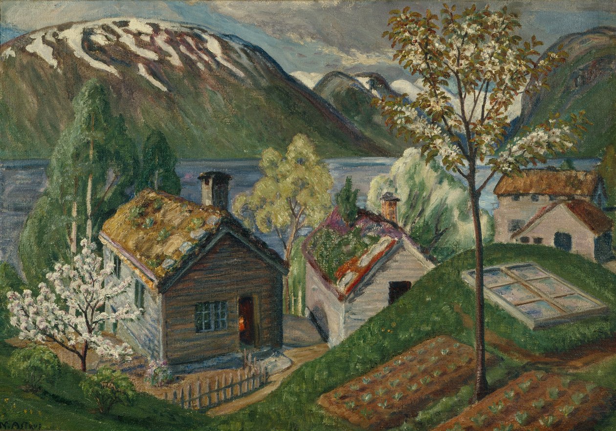 Mistbenken (Koldramme) af Nikolai Astrup