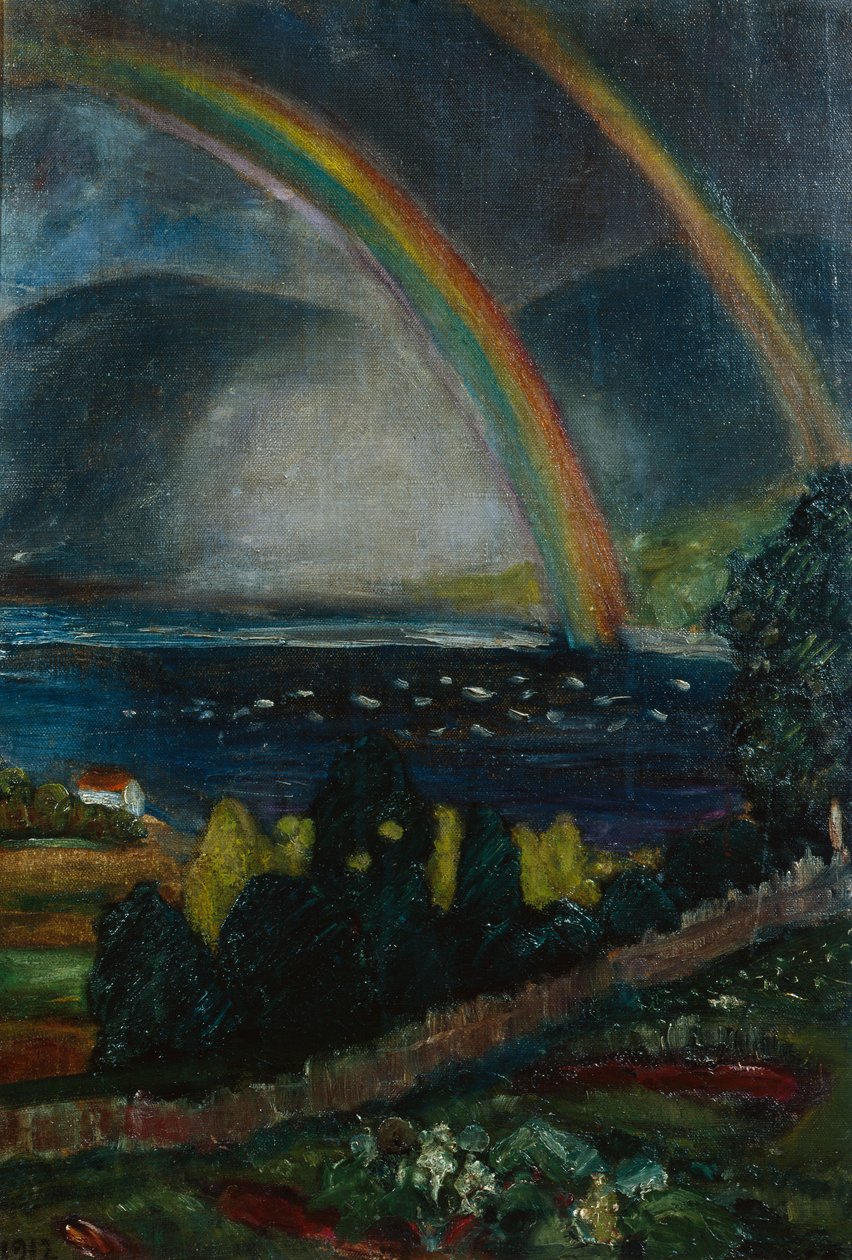 Regnbue af Nikolai Astrup