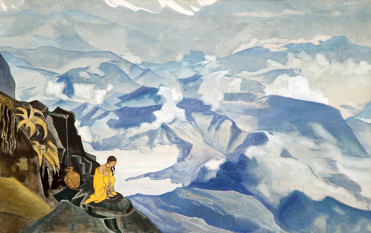 Livets dråber, 1924. af Nikolai Konstantinowitsch Roerich