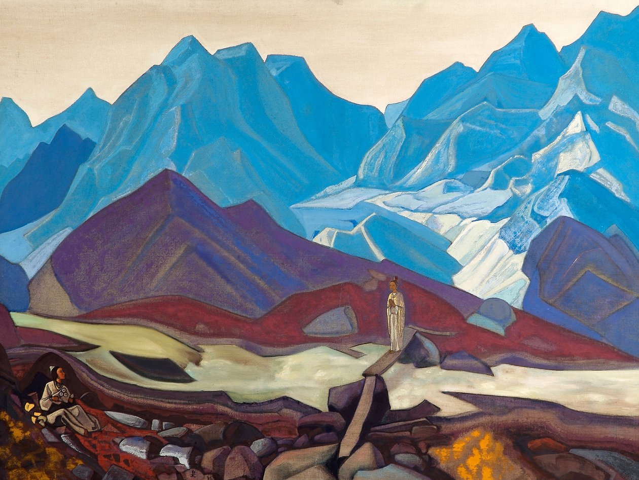 From Beyond, 1936. af Nikolai Konstantinowitsch Roerich