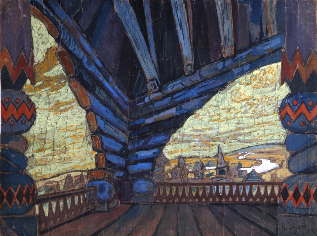 Gulbishche, 1900-tallet af Nikolai Konstantinowitsch Roerich