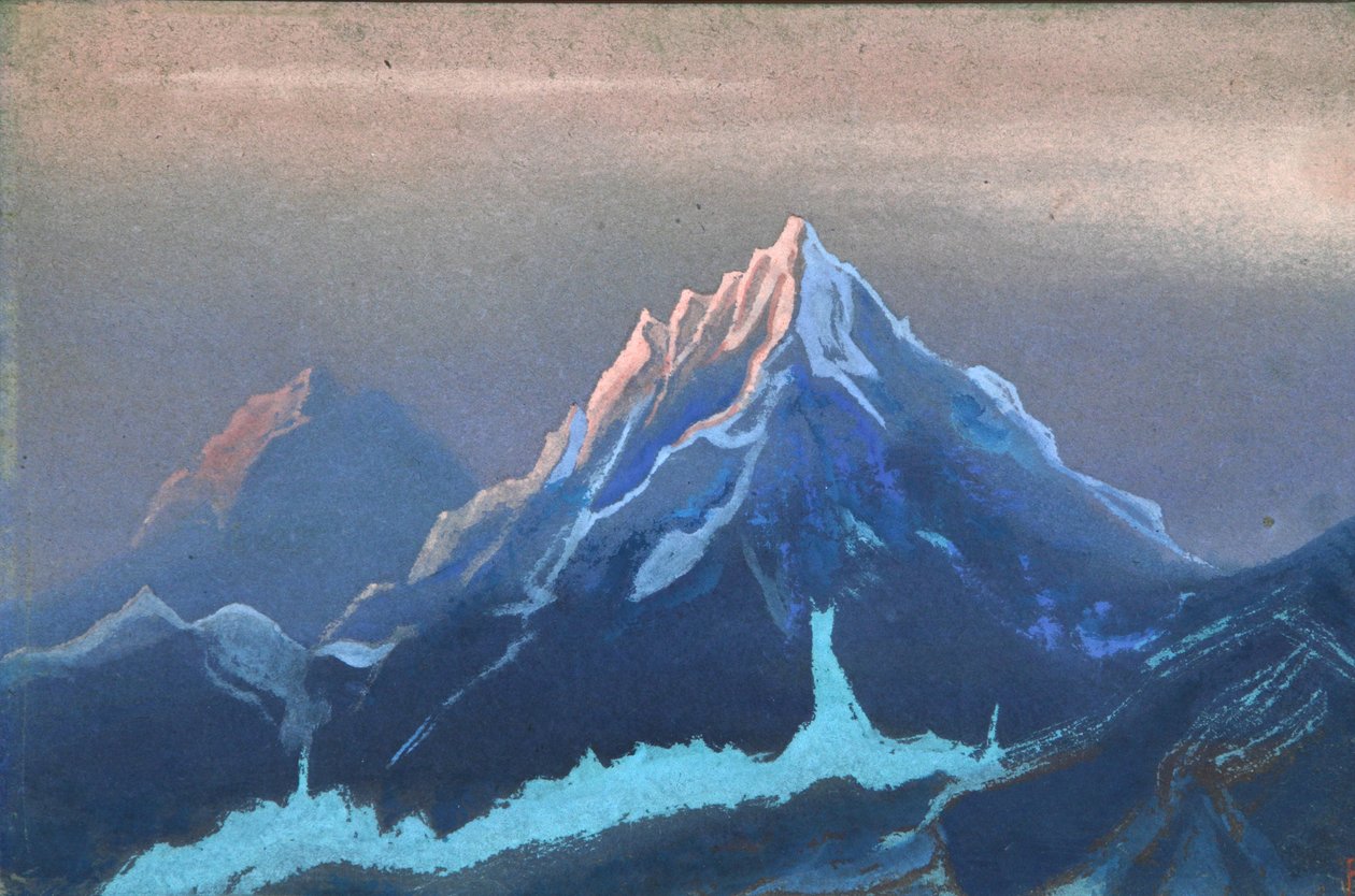 Himalaya, 1943 af Nikolai Konstantinowitsch Roerich