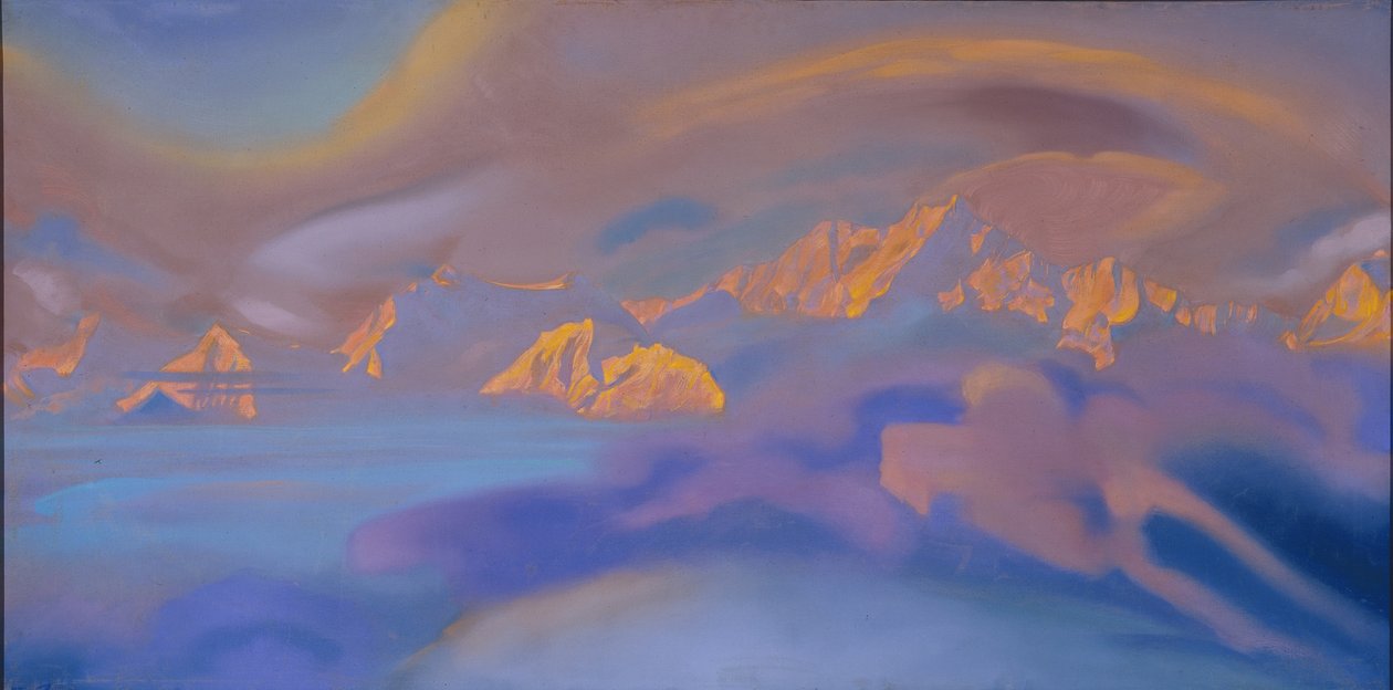 Kanchenjunga, 1938 af Nikolai Konstantinowitsch Roerich