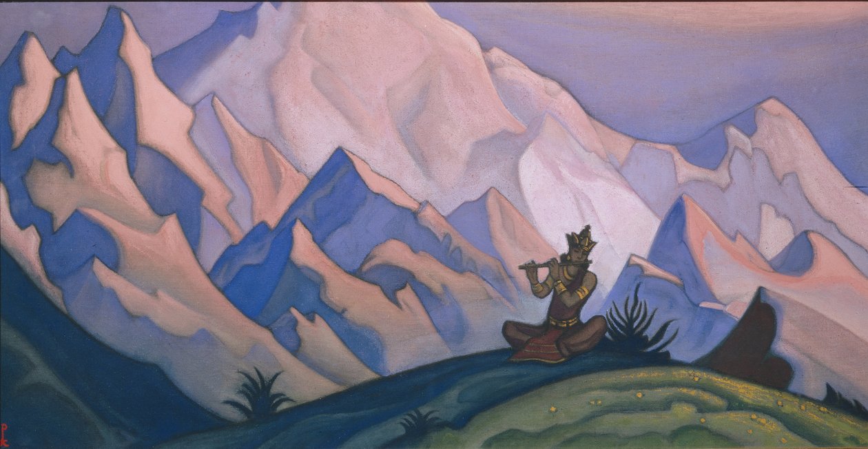 Krishna, 1946 af Nikolai Konstantinowitsch Roerich
