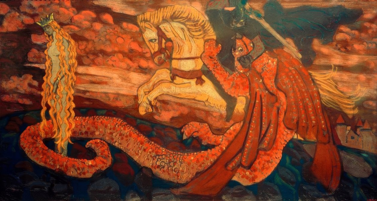 Zmiewna (Dragens datter) af Nikolai Konstantinowitsch Roerich