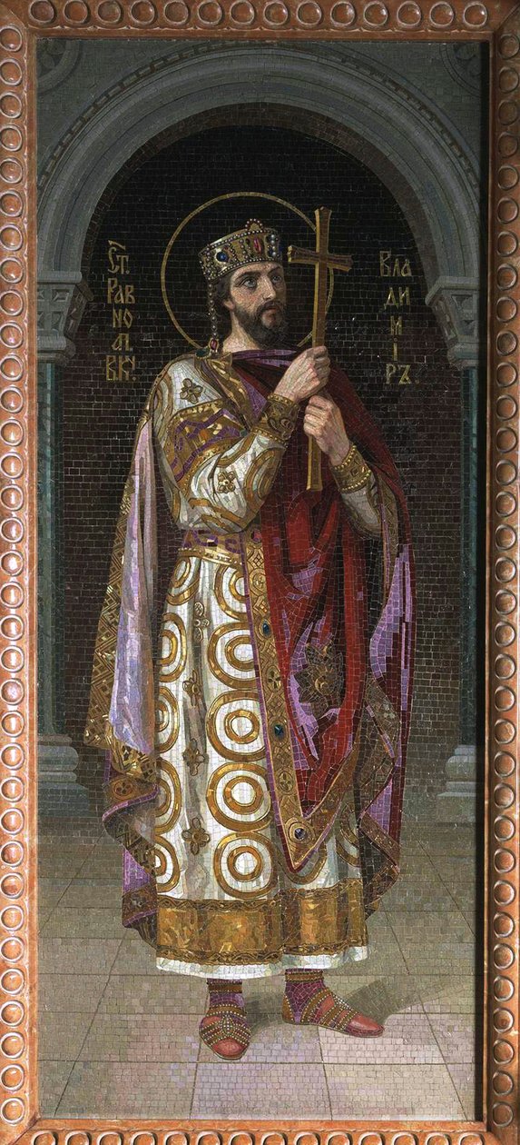 Sankt Vladimir af Kiev, 1900-tallet. af Nikolai Kornilovich Bodarevsky