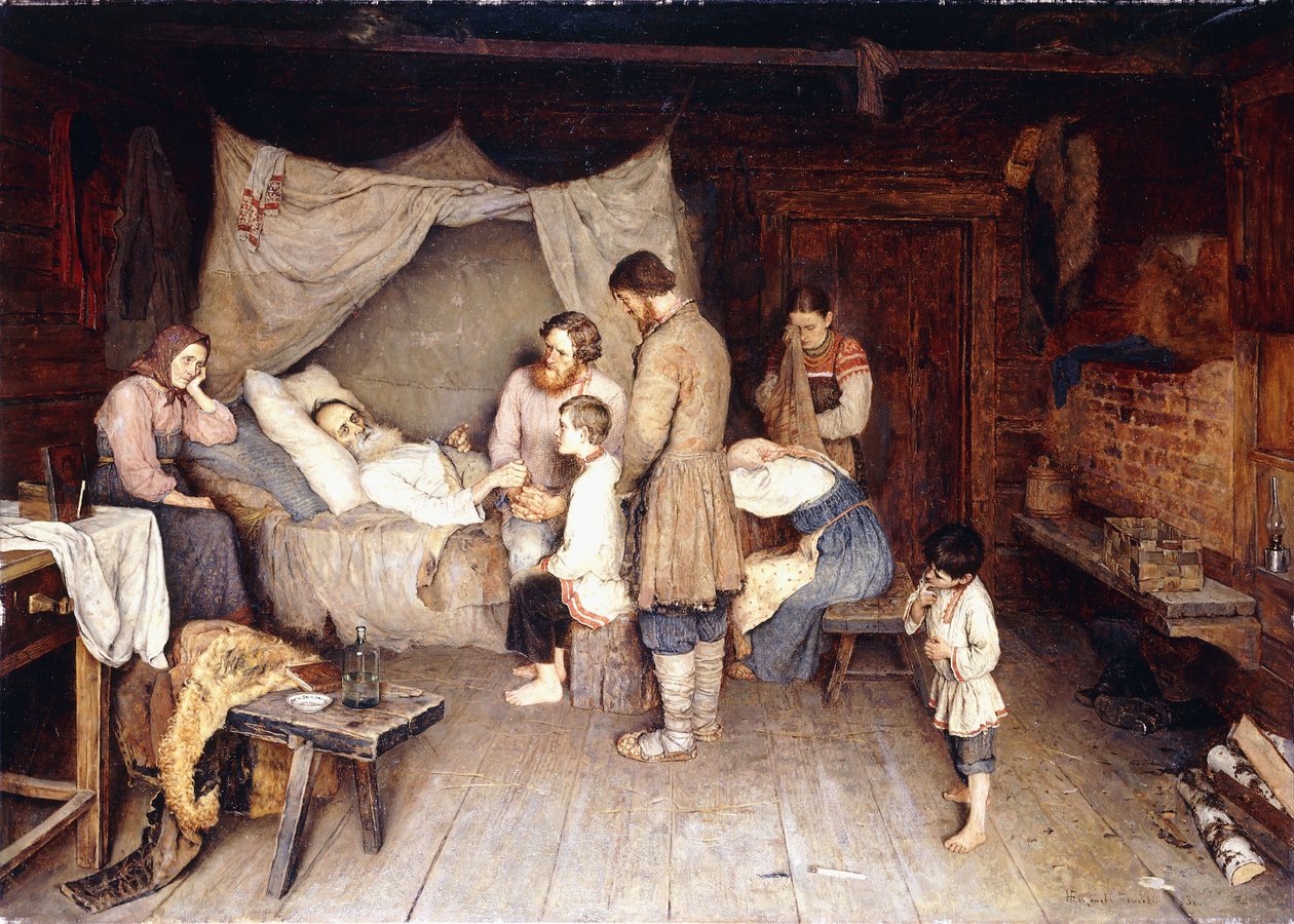 Farvel af Nikolai Petrovich Bogdanov Belsky