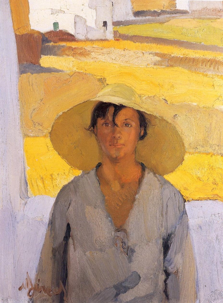 n Engelsk: The Straw Hat af Nikolaos Lytras