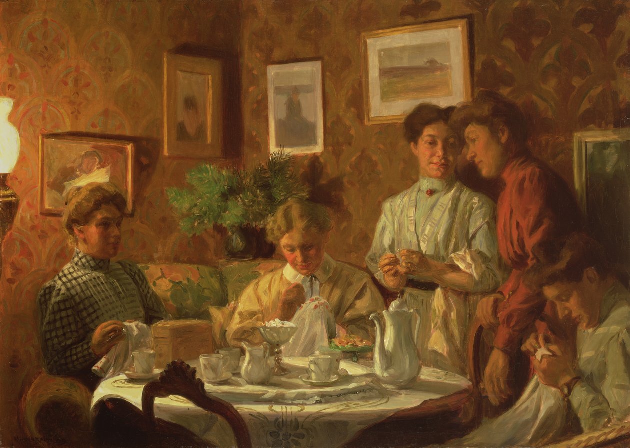 Sygruppen, 1909 af Nils Larson