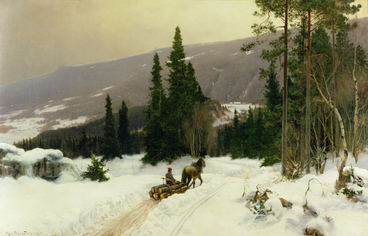 Vinter af Nils Hansteen