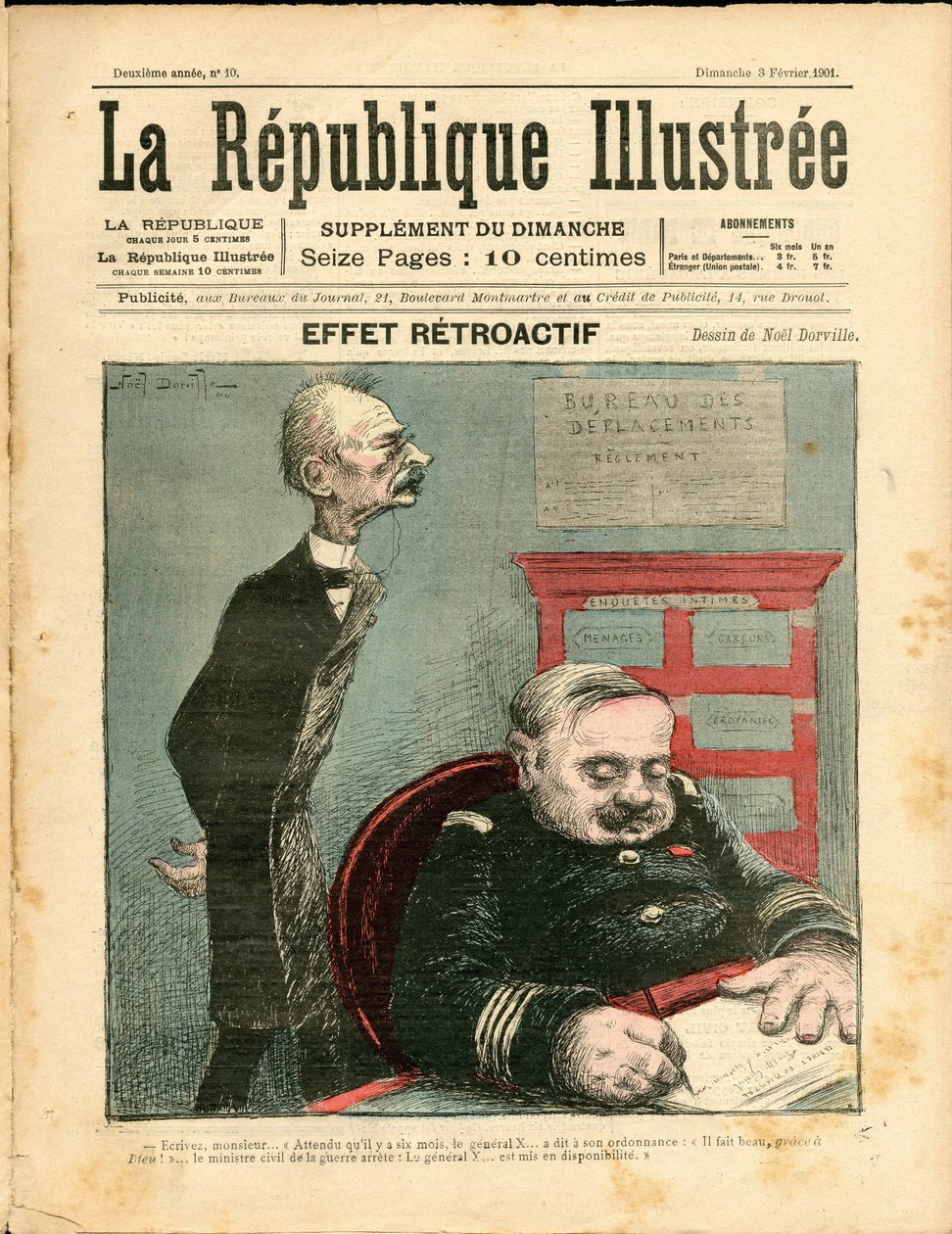 Cover af ""Republique illustree"" af Noel Dorville