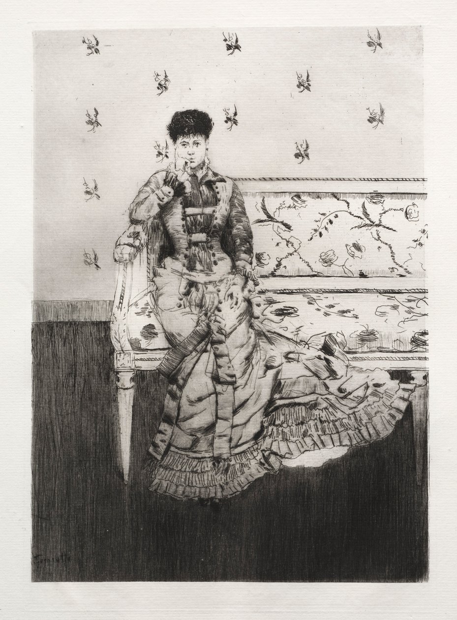 Fancy, 1877. af Norbert Goeneutte