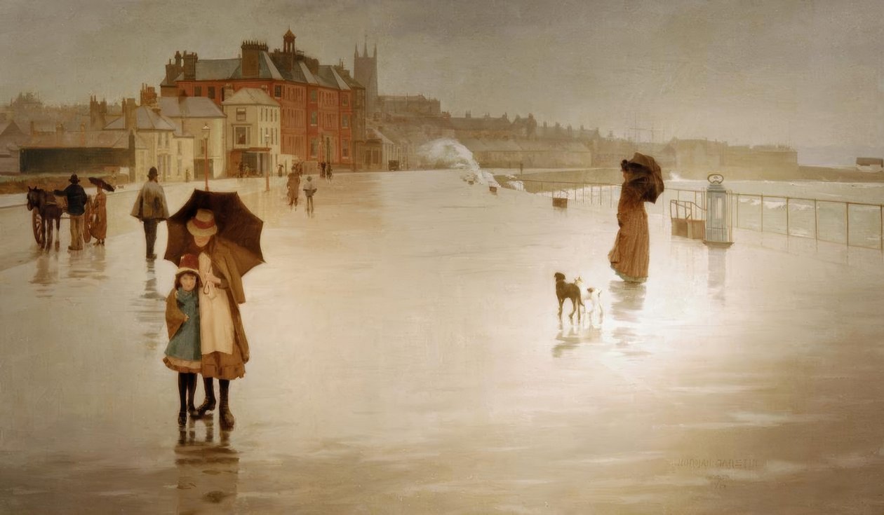 Den daglige regn af Norman Garstin