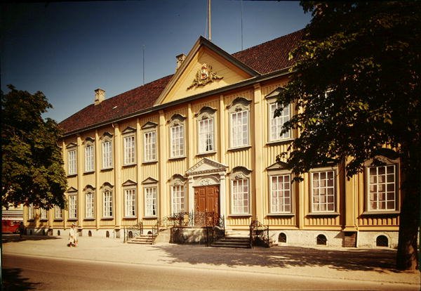 Stiftsgarden Slot, bygget 1774-78 af Norwegian School