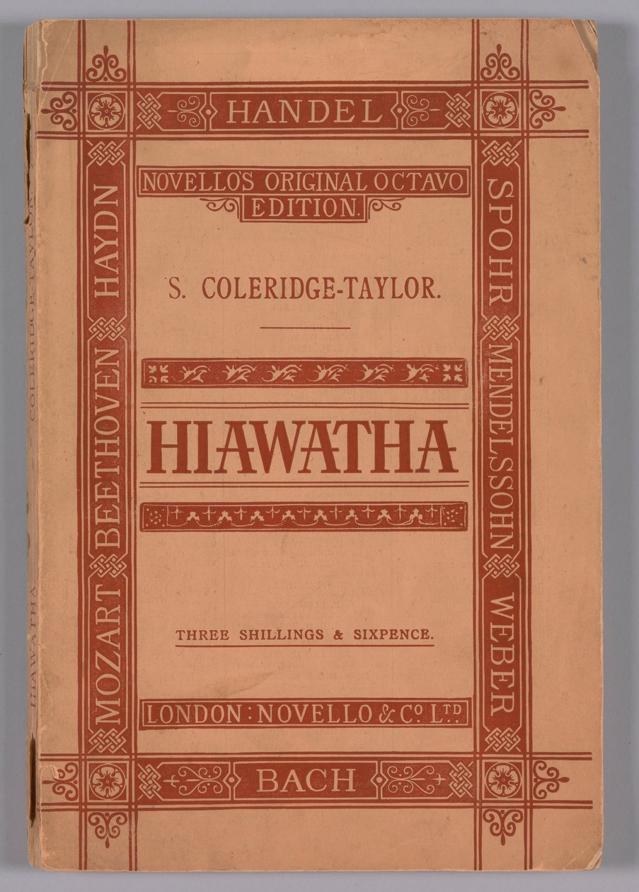 The Song of Hiawatha Op.30, 1900. af Novello and Company
