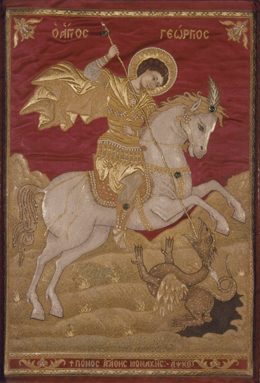 Drage-dræberen St George af Nun Agathe