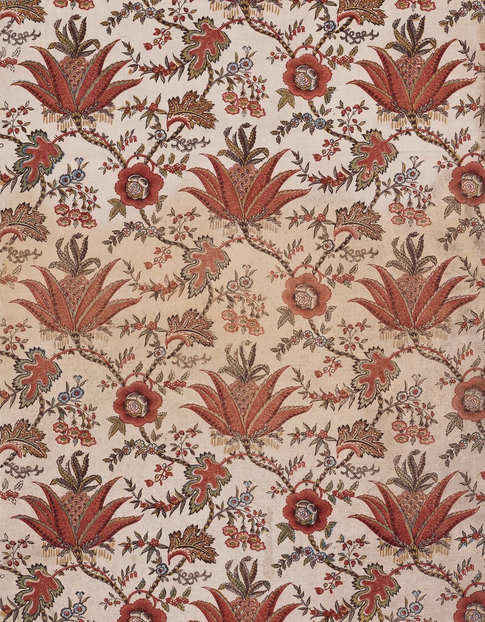 Blomstertryk, 1785., 1785. af Oberkampf Manufactory