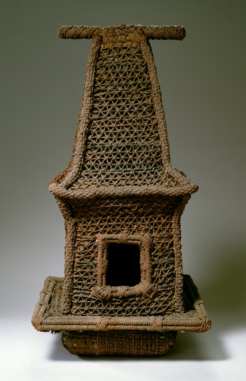 Model tempel, fra Fiji (flet) af Oceanic